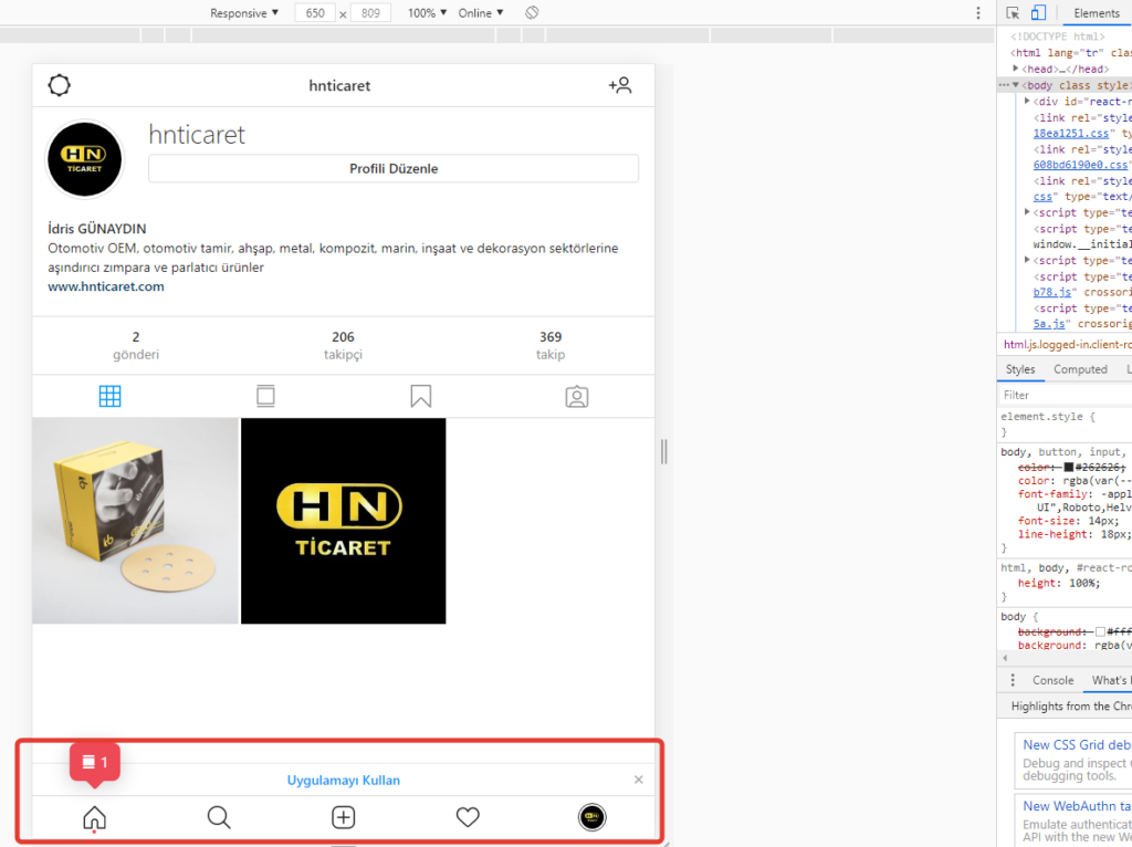 2020-11-27_15-15-08-1024x766 Bilgisayar da Instagram’a Fotoğraf Paylaşımı Nasıl Yapılır? (resimli)