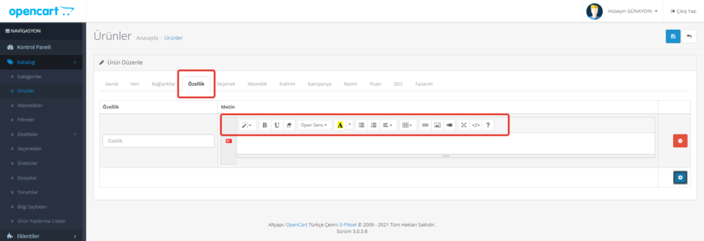 2021-11-23_19-57-31-1024x351 Opencart Ürün Özelliklerine HTML Editör Ekleme Modülü  ücretsiz